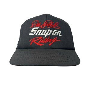 Dale Earnhardt Sr Snap On Tools Racing Vintage Snapback Hat Cap NASCAR 90s Dad